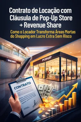 Imagem da notícia Contrato de Locação com Cláusula de Pop-Up Store + Revenue Share